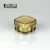 Import Square Oem Containers Cosmetic Packaging Plastic Cream Jar with Gold cap from China
