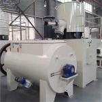 Stable performance pvc powder turbo mixer for plastic granules