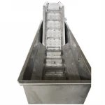 stainless steel hopper belt conveyor steel inclined belt conveyor machine