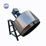 Stainless Steel Pharmaceutical Chemical Food Stuff Coater Coated Peanut Processing Pill Coating Machine