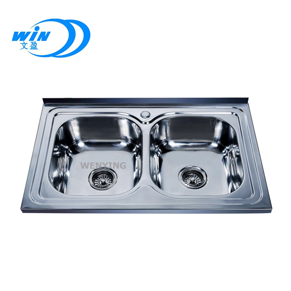stainless steel sink in kitchen  appliances sinks building materials for house