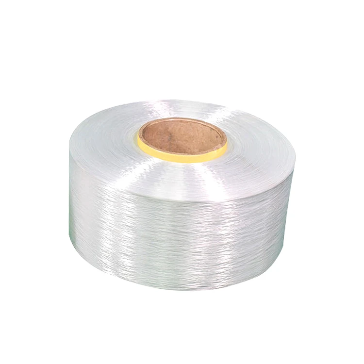 Standard Polyester Filament Yarn FDY 150d/48f Raw White Color