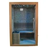 steam sauna with 6kw stove and seven color light