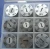 Steel Date Inserts date stamp for injection mold date mark pin