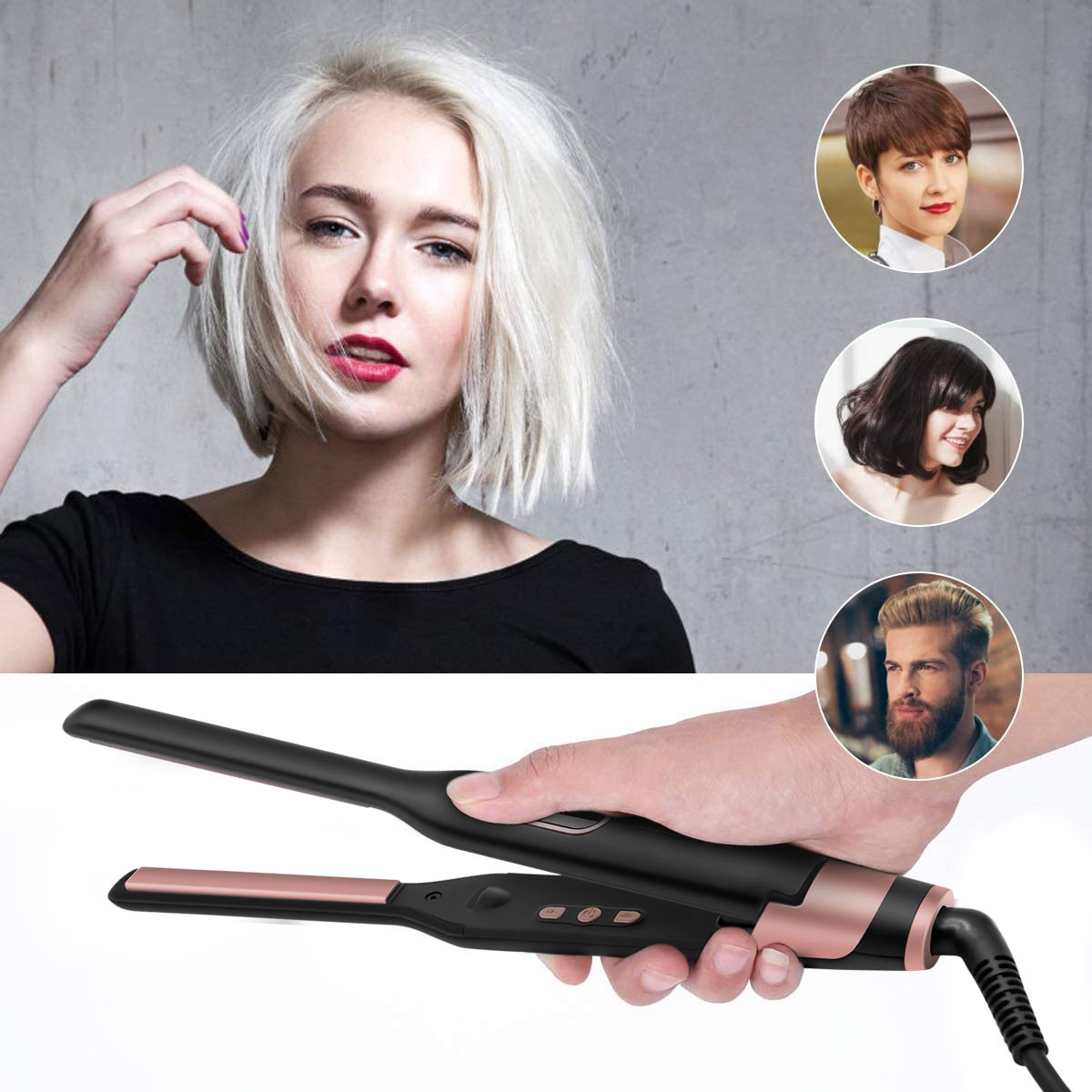 Buy Straightening Machine Tool Hair Care Styling Appliances Ceramic ...