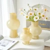 style Fenton medieval vase advanced sense glass decoration Light luxury flower arranger French decorative