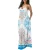 Import Summer 2022 fashionable graphic tie dye graffiti maxi dress women loose fit V neck a-line casual dress from China