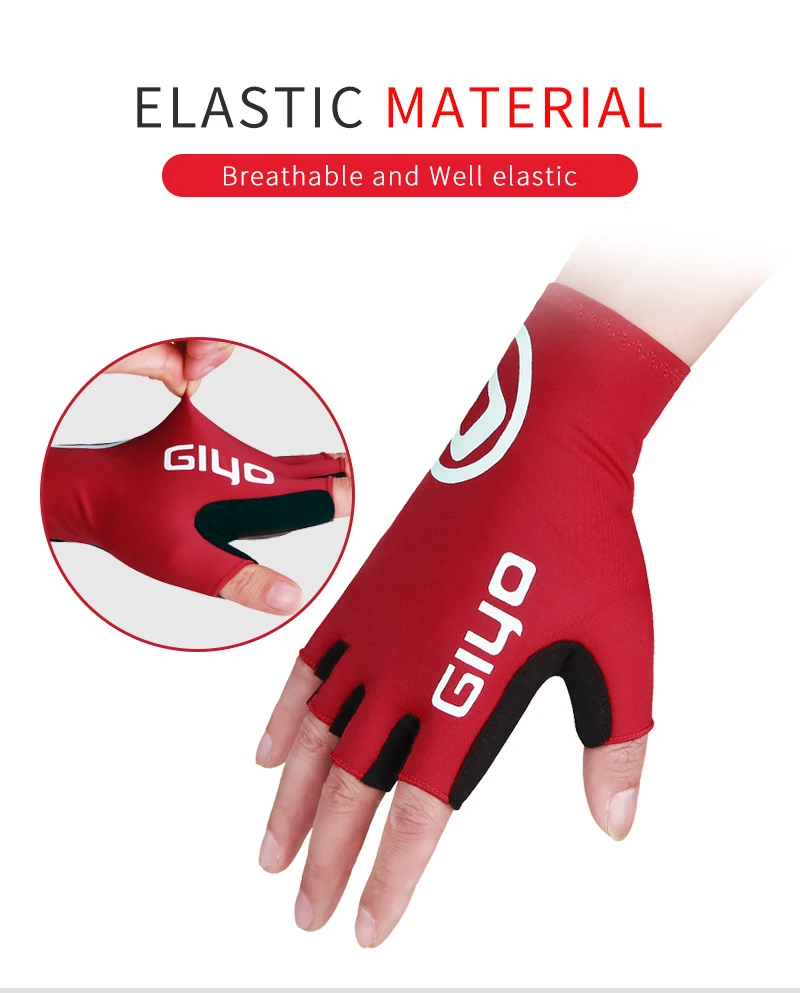 Summer GEL Pad Cycling Gloves Mans Bike Sports Gloves Breathable Racing motorcycle glove