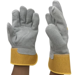 Super abrasion resistant Mechanic Working Construction Leather Work Gloves Manufacturer Custom leather Gloves