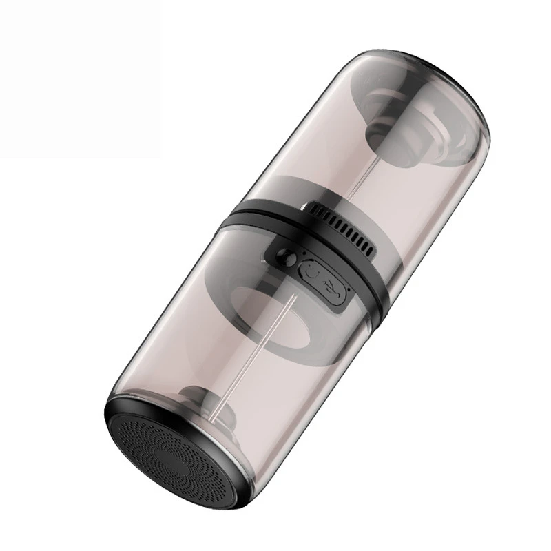 Super bass portable BT wireless speaker air box transparent body sound box