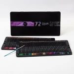 Superior 48/72/120 Colors Art Sets China Professional Amazon pencil set,Hot Sale Premium Watercolor Drawing 72 color pencils