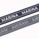 support customized nylon tape jacquard webbing sport underwear elastic strap band