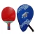 Import table tennis racket  price cheap custom different ping  paddle types with rubber from China