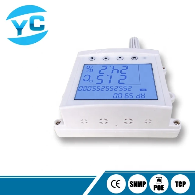 TCP/IP Multiple Network Protocols Humidity And Temperature Data Logger Environmental Monitoring System