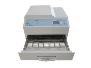 The king of lead-free reflow oven  wave soldering machine can connect pc Puhui T-937M