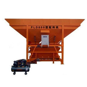 The most popular PLD 800 series double box electronic concrete batching machine for fine aggregate