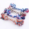 The pet dog toys dogs and cats bite rope double knot anti- bite cotton molar pet toys