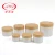 Import Thick wall double PP bottle 250g /8.8 oz  white cream jars container cosmetics cream jar from China