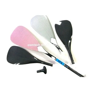 three-piece adjustable high end water sports carbon fiber stand up  SUP paddle kayak paddle