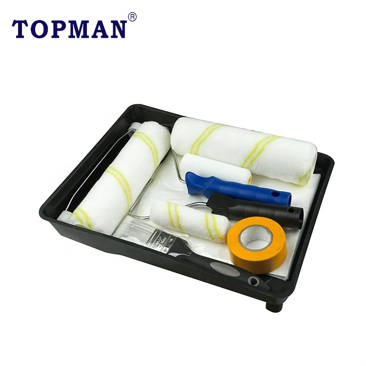 Topman 10pcs best quality decorating paint roller set
