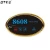 Import Touch Control 258MM Hotel Electronic Doorplate Tempered Glass Panel do not disturb sign  Doorbell from China
