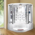 Trade Assurance Guangzhou Canton Fair Enclosed massage whirlpool steam shower room