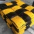 Import Traffic Safety Driveway Road Hump yellow black rubber speed hump road speed bump from China