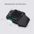Import Travelcool V100 Gaming Keyboard and Mouse Wired Mechanical Rainbow Mini Half Keyboard Support Wrist Rest USB Wired Mouse from China