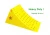Import Truck wheel chock Large Yellow Plastic Wheel Chock as per DIN 76051-53 Specification Hot sale wheel chock block from China