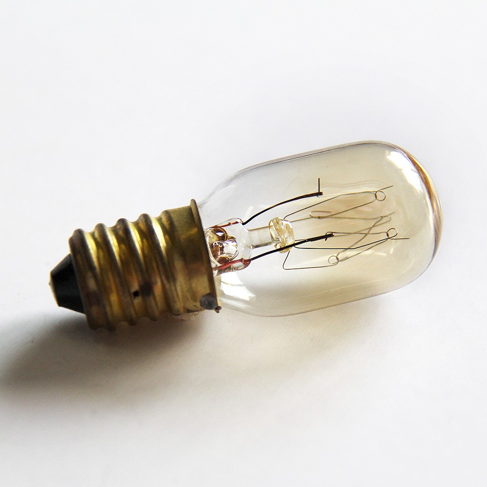 Tube bulb 120V 15W E14 salt lamp durable refrigerator oven light bulb for decorative