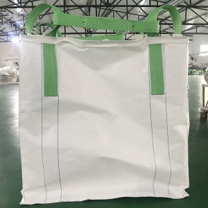 Tubular 500kg Bulk Bag U-Panel Corner Loops Sand 800kg Super Sack Sling Jumbo Bag FIBC 1ton Big Bag
