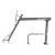 Import Two tier bike rack 2 bicycles floor mounted outdoor tall bike storage rack from China