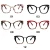 Unisex Big Wholesale Tortoiseshell Oversize Prescription Glasses Best Cat Eye Optical Eyeglasses Frames Eyewear