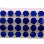Universal Fit Bule  Red Mini Sportbike Motorcycle License Plate Reflectors Reflector