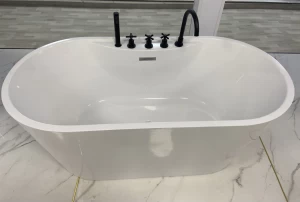 Upscale Home Adult Acrylic Freestanding Tub