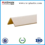 V shape plastic pvc edge protector, cover strip, corner guard