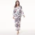 Import various color silk floral satin pajama from China