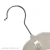 Import Velvet Costed Scarf Plastic Hanger with Mini Hooks and 5 Holes from China