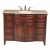 Import Vintage Brown Finish Bath Cabinet,Leading Bathroom Vanity Factory in China from China