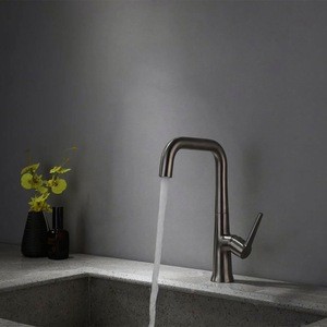 water hot and cold faucet mixer basin square cloakroom bathroom sink taps