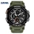 Import Water resistant sport electronic smael mens watch 1708 dual time digital watches from China