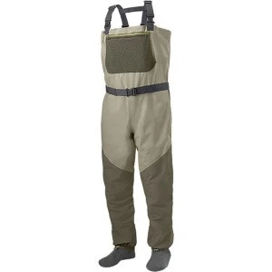 Waterproof Breathable Chest Fly Fishing wader with Neoprene Stockfoot for Men