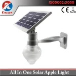 waterproof led solar wall lamps garden lights outdoor landscape lawn light stainless steel