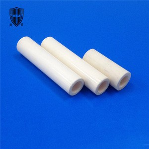 wearable high temperature alumina ceramic tube pipe bushing