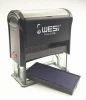 WES S-2258 rubber stamps self inking stamp