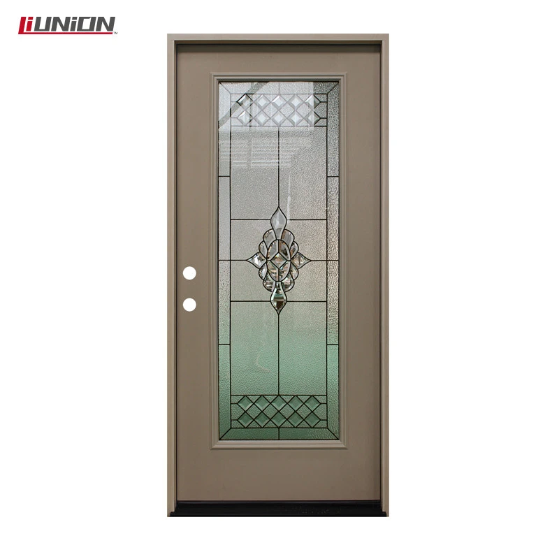 White 6 Panel Steel Door,Steel Prehung Door- Cost-effective steel door