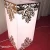 Import White  Acrylic Plinth Display Acrylic Pedestal Flower Stand Wedding Decoration Pillar With Led light &amp;  flower pattern from China