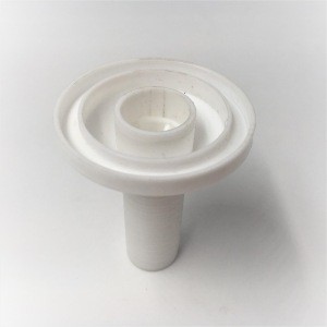 White plastic injection molding mass production