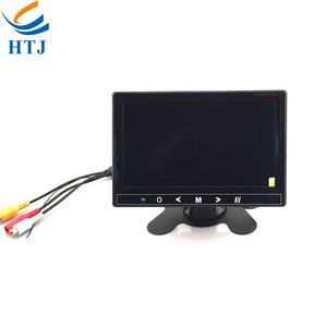 Wholesale AV/VGA Input 7 Inch Car LCD Monitor with Touch Screen