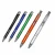 Import wholesale ball point pens plastic cheap click promotion black blue 0.7mm pen with metal hook from China